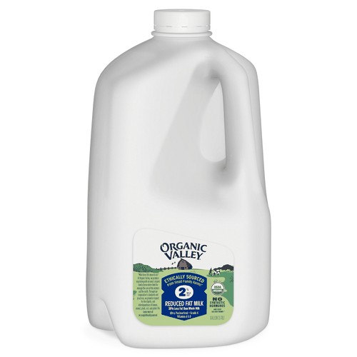 Organic Ultra Pasteurized (UHT) Reduced Fat 2% Milk, Gallon