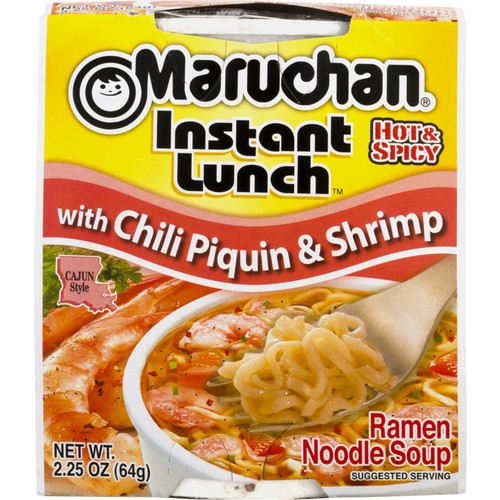 Maruchan Instant Chili Piquin & Shrimp Flavor Ramen Noodle Soup with  2.25 oz. Cup