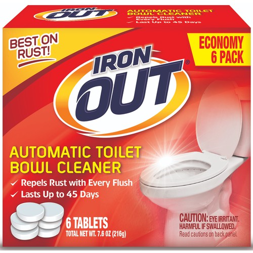 Super Iron Out AT46N Automatic Toilet Bowl Cleaner 7.6 oz