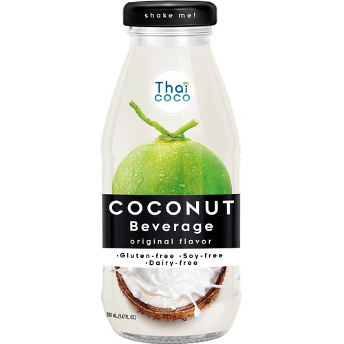 THAI COCO MILK Coconut Milk Drink (Original) 12/280 mL ePallet