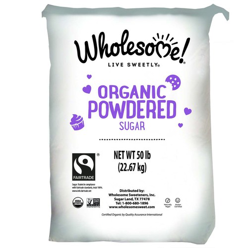 Fair Trade Certified Organic Powdered Sugar (6X)