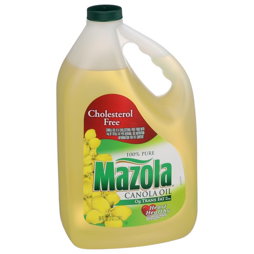 Mazola 100% Pure Canola Oil 96 oz