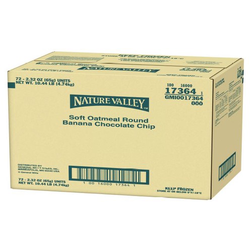 Nature Valley(TM) Oatmeal Round, Banana Chocolate Chip 2.32oz