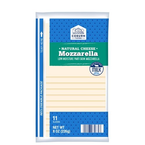 Coburn Farms Mozzarella Cheese Slices