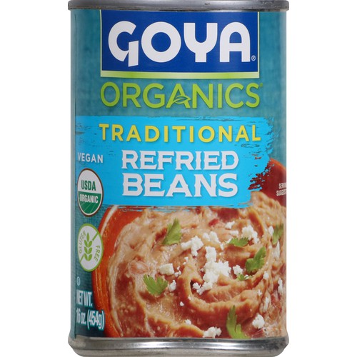 Goya Organic Traditional Refried Beans 16 oz