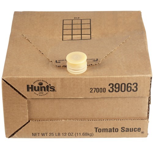 HUNT'S Tomato Sauce, 3Gal BIB