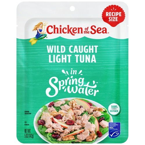 COS Wild Caught Light Tuna in Spring Water Pouch 12/5oz