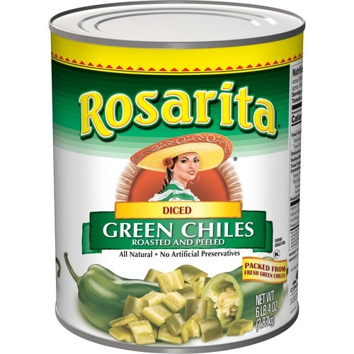 ROSARITA Diced Green Chiles, #10 Can
