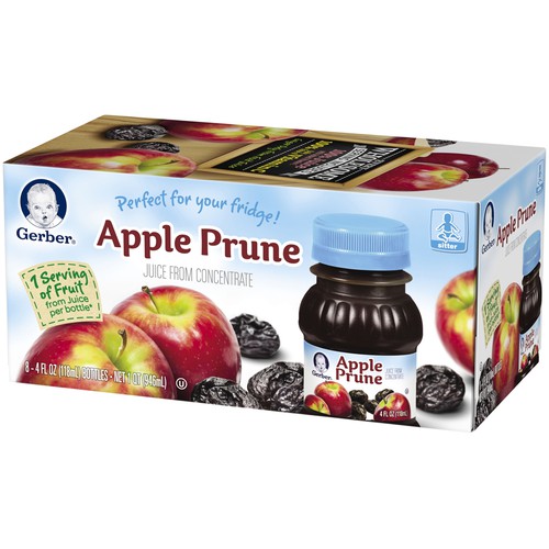 gerber apple prune juice