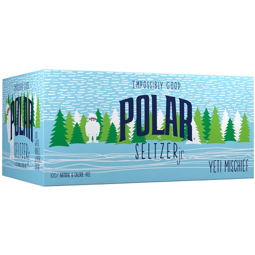 Polar Seltzer JR Yeti Mischief 8 oz