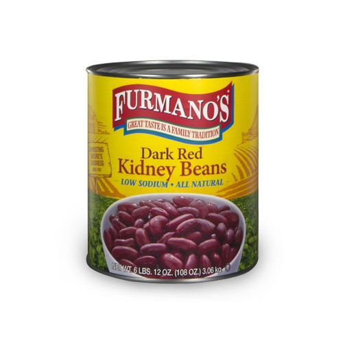 Low Sodium, All Natural Dark Kidney Beans - Brine