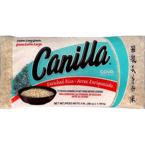 Goya Canilla Extra Long Grain Rice 3 lb