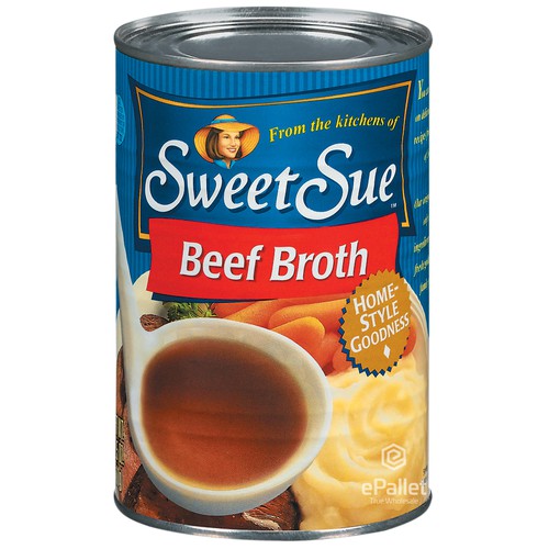 Sweet Sue Beef Broth 24/14.5oz