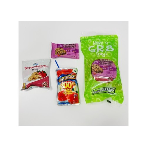 Breakfast Kit WG Oatmeal Cranberry Granola Bakes