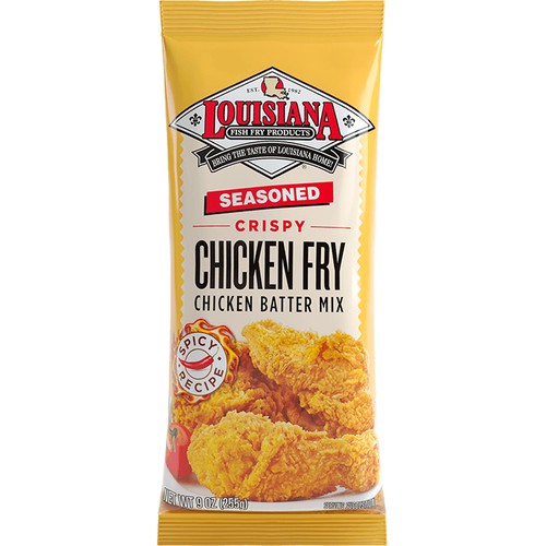 Seasoned Crispy Chicken Fry Chicken Batter  Mix