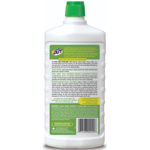 Lime Out  AO06N Lime, Calcium, Rust and Mineral Deposit Remover 24 fl oz