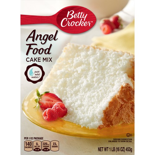 Cake Mix 16 oz Angel Food Zero Trans-Fat