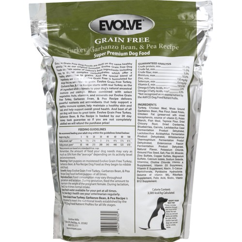 evolve grain free dog food