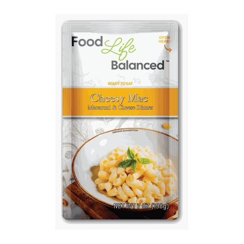 Food Life Balanced Cheesy Mac Macaroni & Cheese Dinner