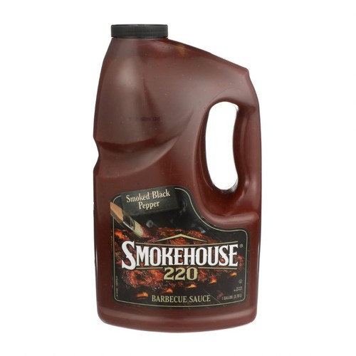 Sauce Barbeque Black Pepper Smoked Jug 2/1 Gal