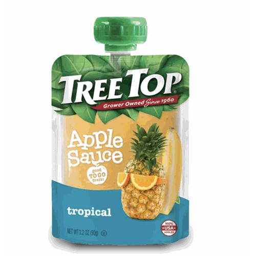 Tree Top Apple Sauce Pouch Tropical
