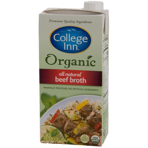 Organic Beef Broth - Carton