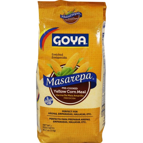 Goya Masarepa Pre-Cooked Yellow Corn Meal 35.2 oz