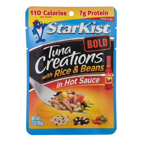 Tuna Creations BOLD w/Rice & Beans in Hot Sauce 3.0oz