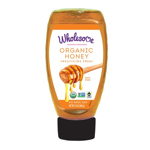 Organic Honey 6/24 oz
