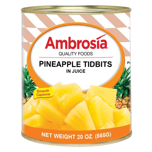 Pineapple, Tid Bits in Juice