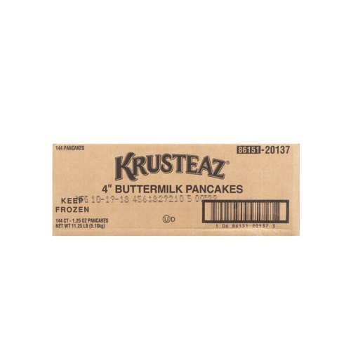 Krusteaz Buttermilk Pancakes, 12/12/1.25oz