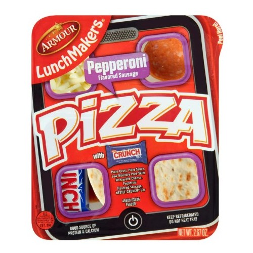 ARMOUR LUNCHMAKERS PEPPERONI PIZZA