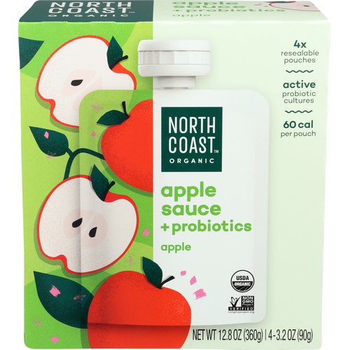 Organic Apple Sauce Probiotic Pouch