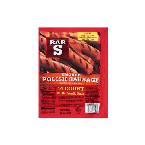 BAR-S SMOKED POLISH SAUSAGE