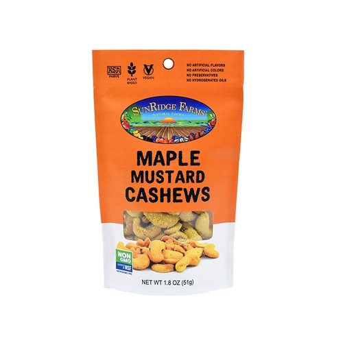 Energy Go - Cashews Maple Mustard Roasted