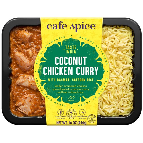 Coconut Chicken Curry with Basmati Saffron Rice (Combo)
