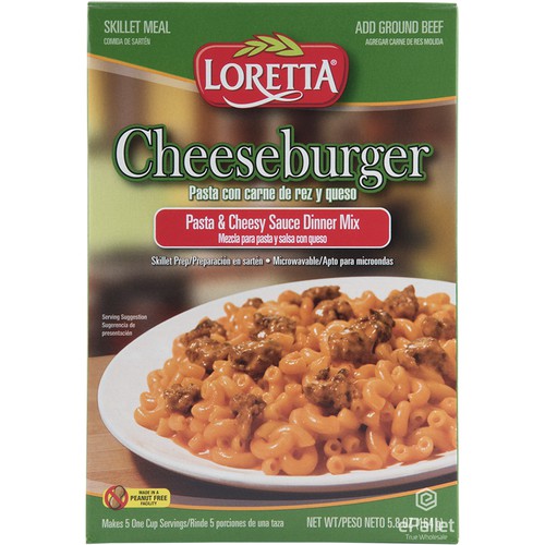Cheeseburger Pasta & Cheesy Sauce Dinner Mix
