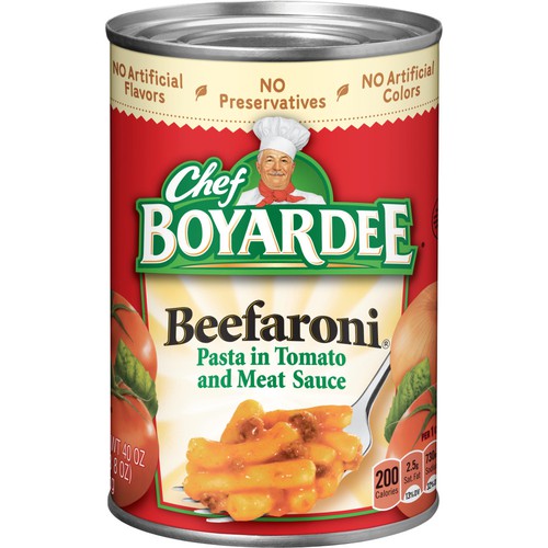 Chef BOYARDEE Beefaroni, 40oz Easy-Open Can