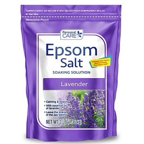Personal Care Lavender Epsom Salt, 3lb
