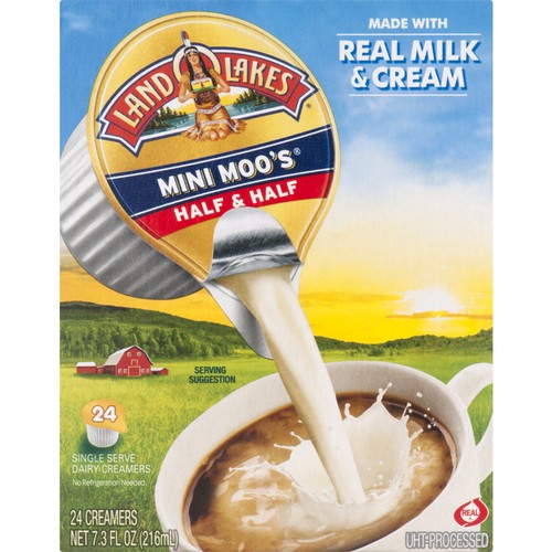 Land O Lakes Land O Lakes Mini Moo S Half Half Single Serve Dairy Creamers 24 Ct Epallet