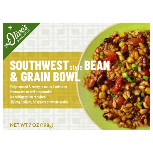 Shelf Stable Southwest Style Bean and Grain Bowl