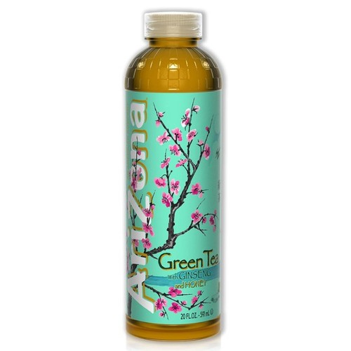 ARIZONA GREEN TEA WITH GINSENG & HONEY 20 FL OZ
