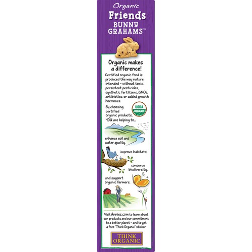 Bunny Grahams, Snack Friends, 7 oz