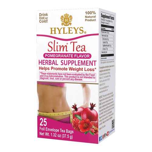 25 Ct Slim Tea Pomegranate Flavor