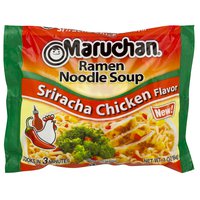 MARUCHAN Maruchan® Sriracha Chicken Flavor Ramen Noodle Soup 3 oz. Bag ...