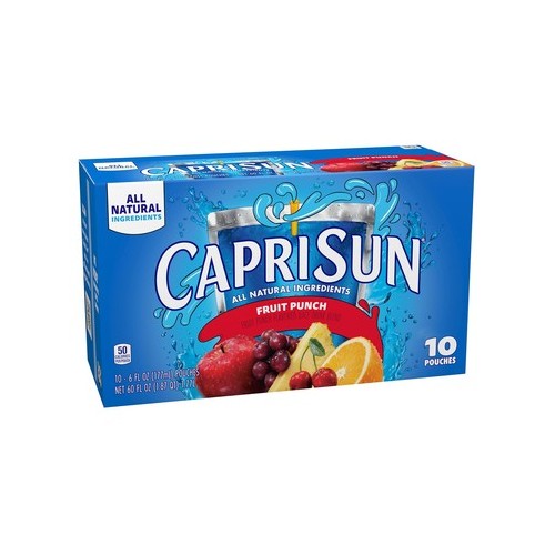 CAPRI SUN FRUIT PUNCH 10CT