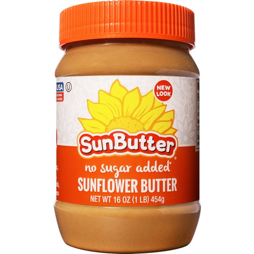 Sunflower Butter No Sugar Added 6 x 16 oz Jars