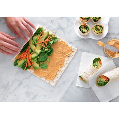 Traditional Lavash Wrap 8" x 10", Clean-label