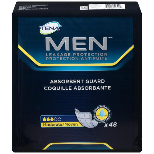 TENA Tena® Men™ Moderate Leakage Protection Absorbent Guard 48 ct Pack ...