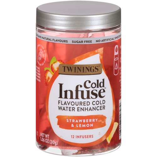 Cold Infuse Strawberry & Lemon 12 CT